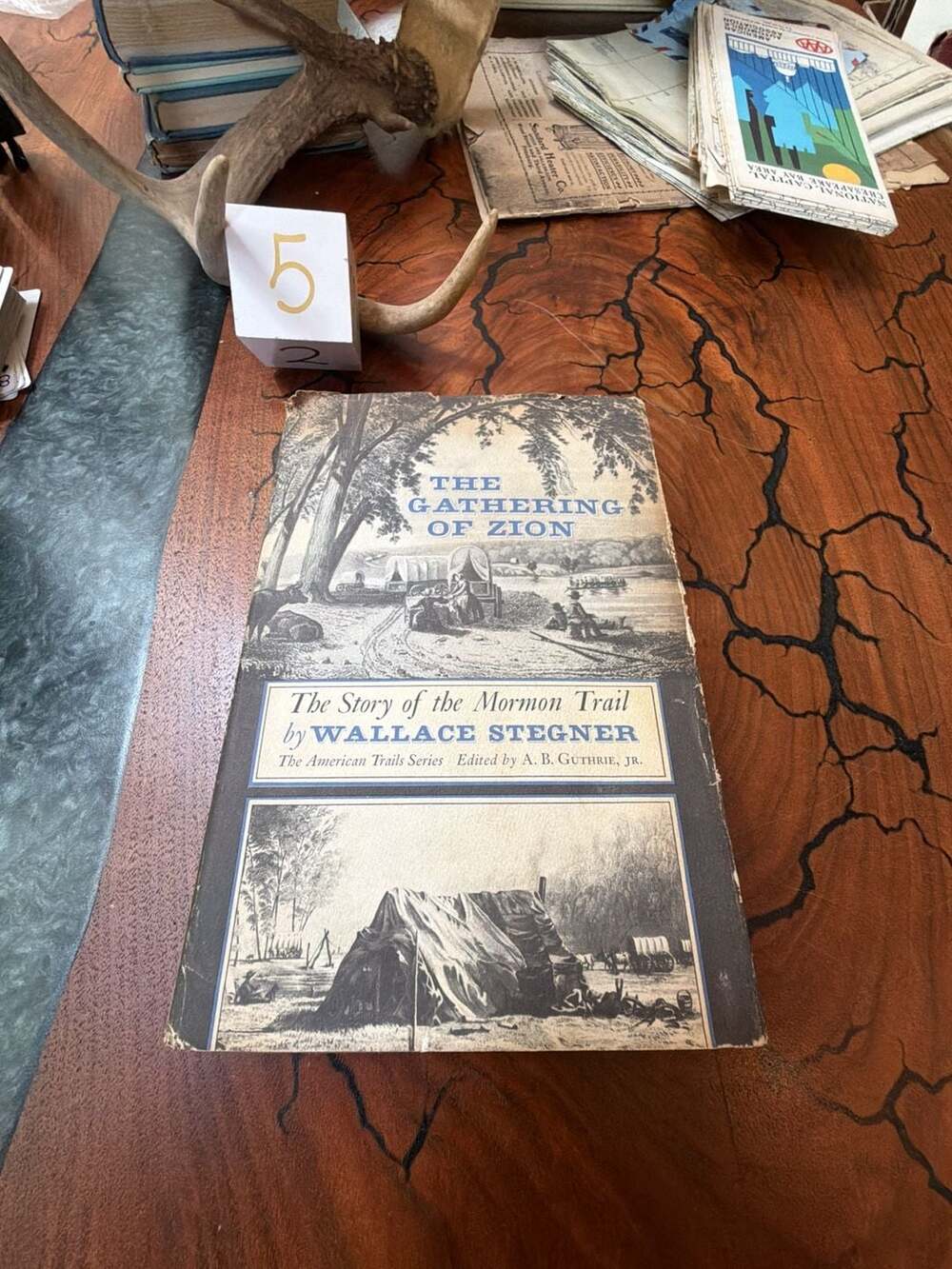 The Gathering of Zion: The Story of the Mormon Trail by Wallace Stegner (1964 Fi